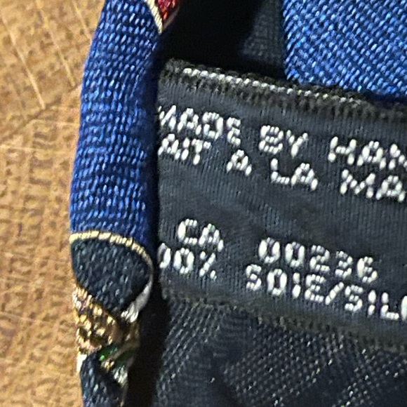 Vintage Ralph Lauren polo crest neck tie hand made - Picture 5 of 5